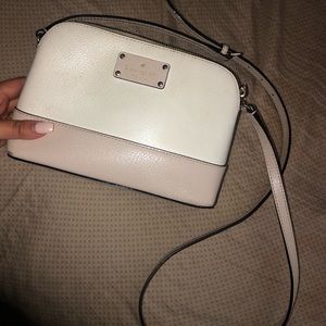 Kate Spade White/Tan Crossbody/Purse